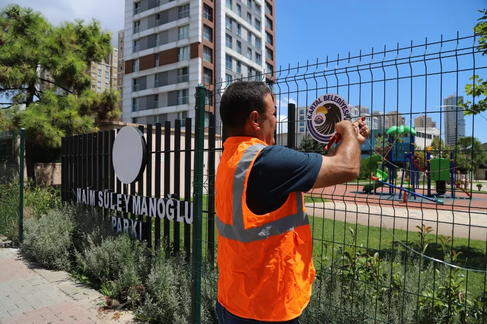 Kartal’da Parklar Artık Daha Güvenli