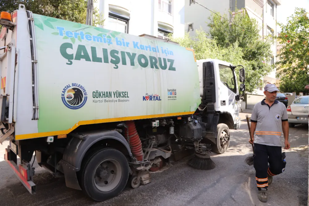 Kartal Belediyesi önce temizlik dedi 