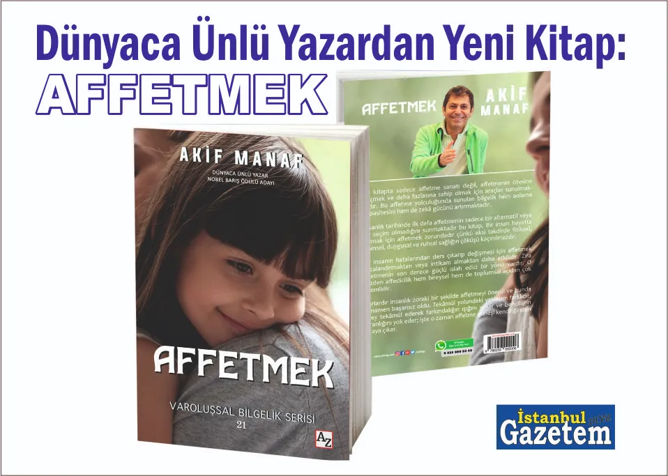 Akif Manaf’ın, yeni kitabı AFFETMEK 