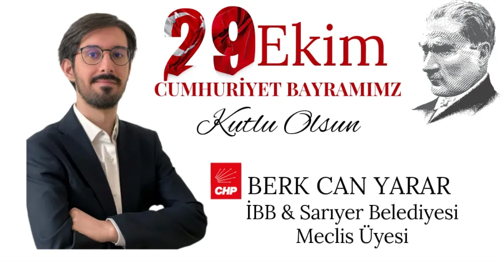 Berk Can Yarar 29 Ekim mesajı 