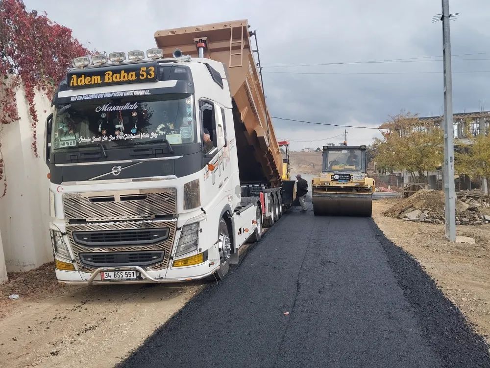 Silivri, Çoban Sokak’taki Asfalt Serim Çalışmaları Tamamlandı