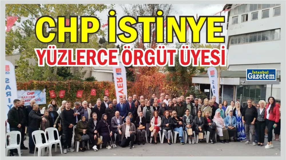 CHP İSTİNYE MAHALLE ÖRGÜTÜ BİRLİK BERABERLİK KAHVALTISI DÜZENLEDİ