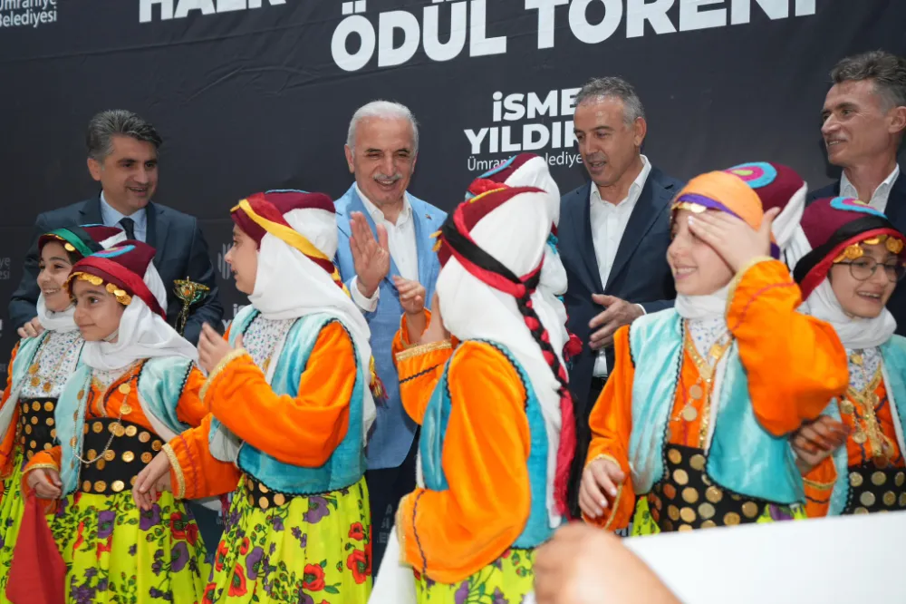Geleneksel kültürün sürdürülmesine katkı sağlayan Ümraniye Belediyesi Halk Oyunları Yarışması yoğun ilgi gördü