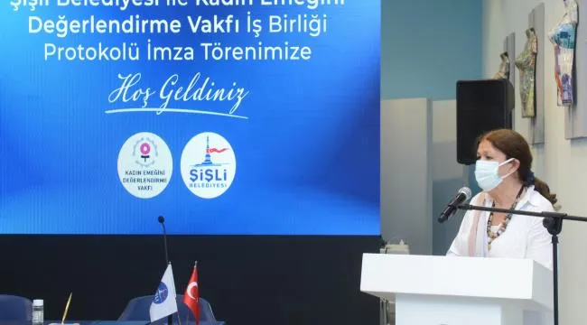 Şişli Belediyesi, Kadın Emeğini Değerlendirme Vakfı (KEDV) ile yaptığı iş birliği