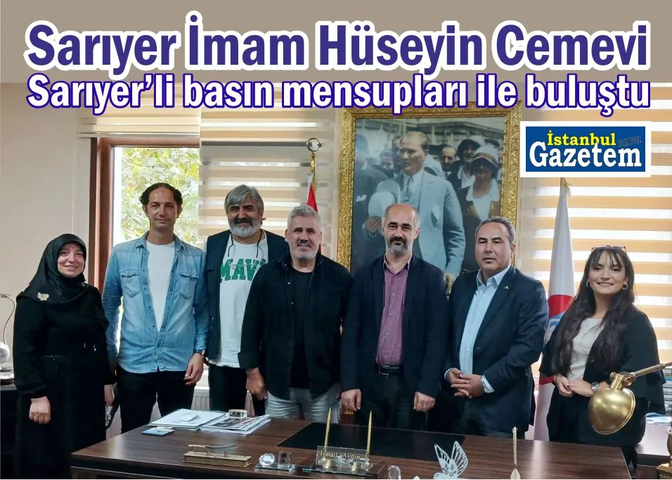 Sarıyer İmam Hüseyin Cemevi Sarıyerli basın mensupları ile sabah kahvaltıda bir araya geldi