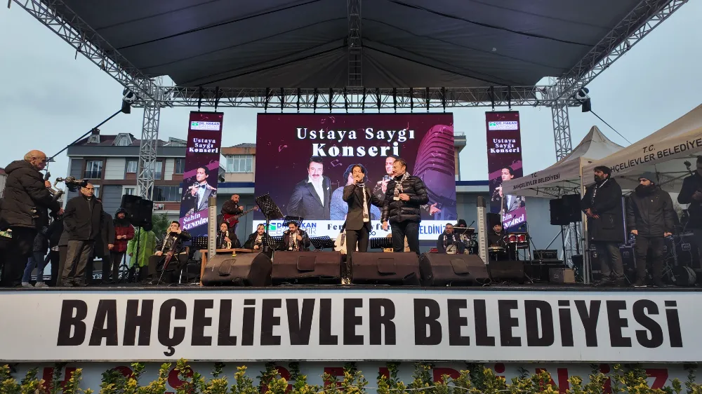 Bahçelievler’de Ferdi Tayfur Anısına Ustaya Saygı Konseri düzenlendi