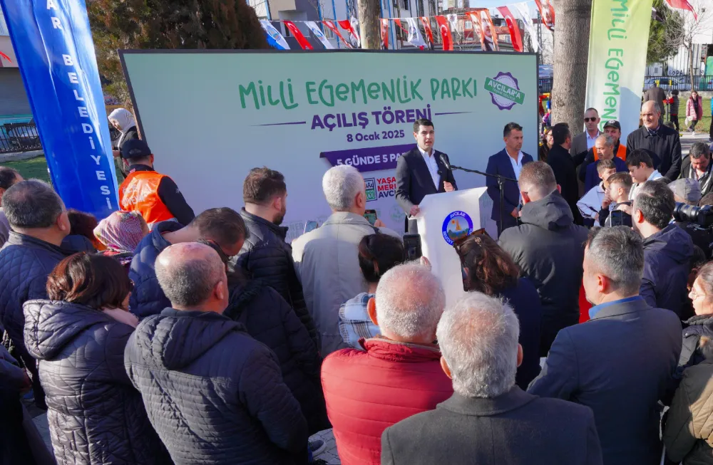 Avcılar Belediyesi Milli Egemenlik Parkı açıldı 