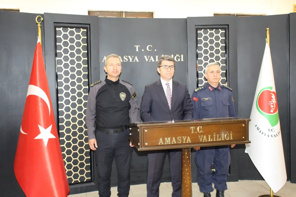 Amasya Valisi Önder Bakan, Mart ve Nisan aylarında il genelinde yürütülen güvenlik faaliyetlerine dair bilgiler paylaştı.