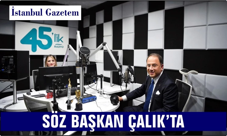 Beylikdüzü Belediye Başkanı Mehmet Murat Çalık, Radyo 45lik’te yayınlanan “Söz Başkanda” programına konuk oldu