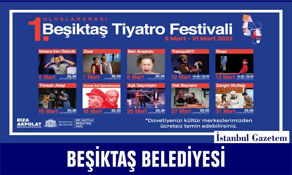 Uluslararası Beşiktaş Tiyatro Festivali Başladı