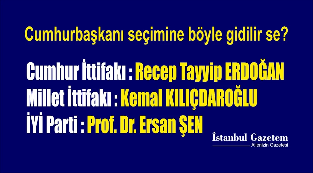 İYİ Parti Prof. Dr. Ersan Şen ile seçime girerse?