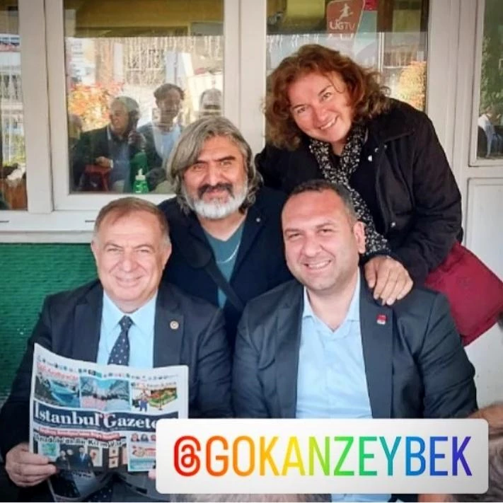 CHP İstanbul 2. Bölge Milletvekili Gökan Zeybek, basın ile bayramlaştı!