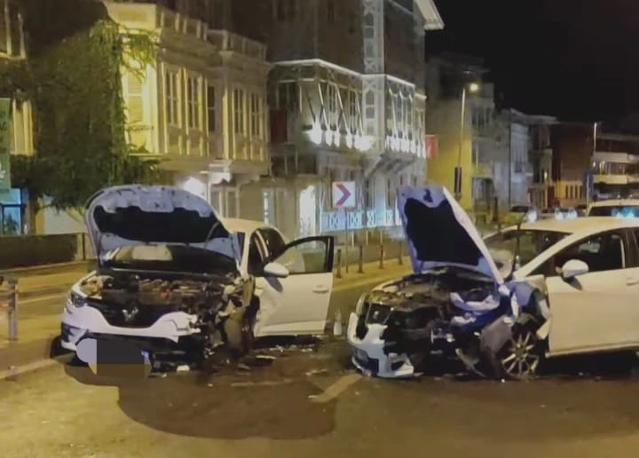 Sarıyer’de trafik kazası, Büyükdere kazıklı yol