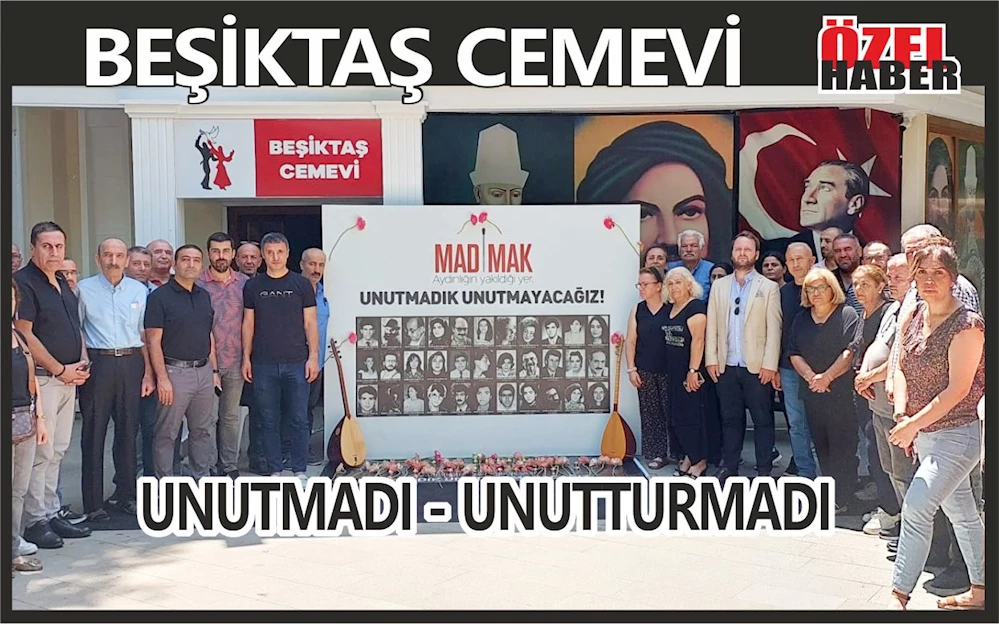 Beşiktaş Cemevi  2 Temmuz 1993 gününü unutmadı