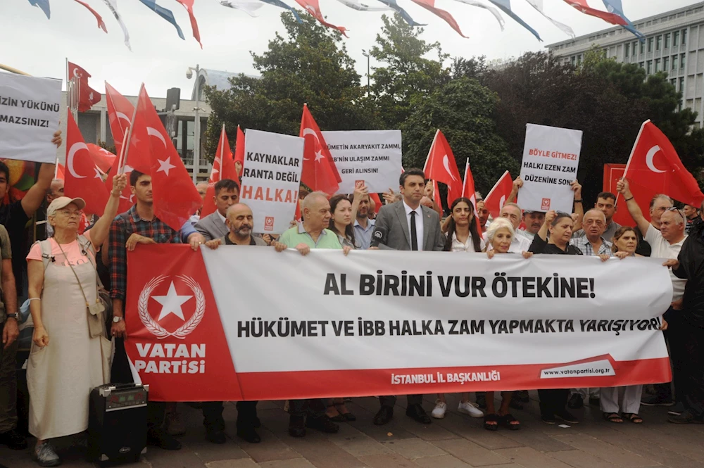 VATAN PARTİSİ İSTANBUL, ZAMLARA KARŞI ÇÖZÜMÜ AÇIKLADI