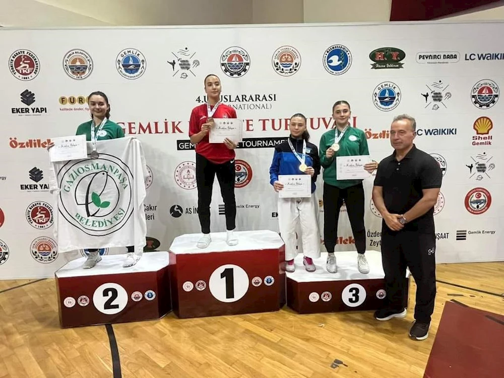 Uluslararası Gemlik Karate Turnuvası’na Gaziosmanpaşalı Sporcular Damga Vurdu
